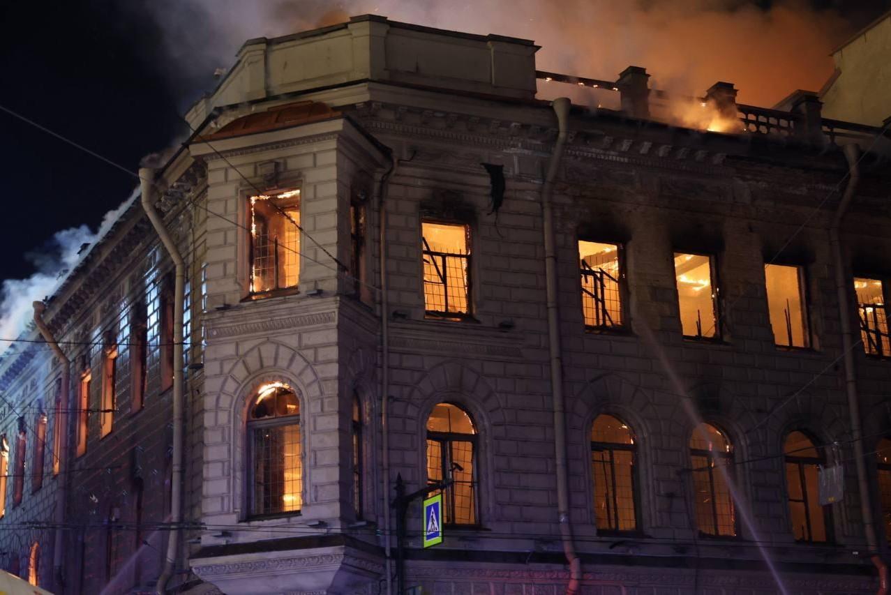 Пожар повредил особняк Миллера